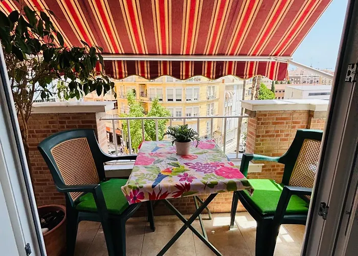 شقة Centro Con 2 Camas De Matrimonio Y Aire Acondicionado